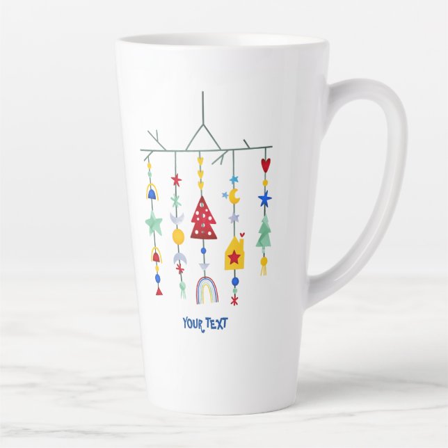 Tasse Latte Scandi minimaliste simple (Droite)