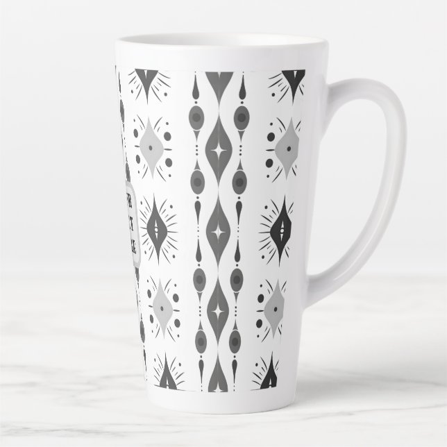 Tasse Latte Scandi Motif | (Droite)