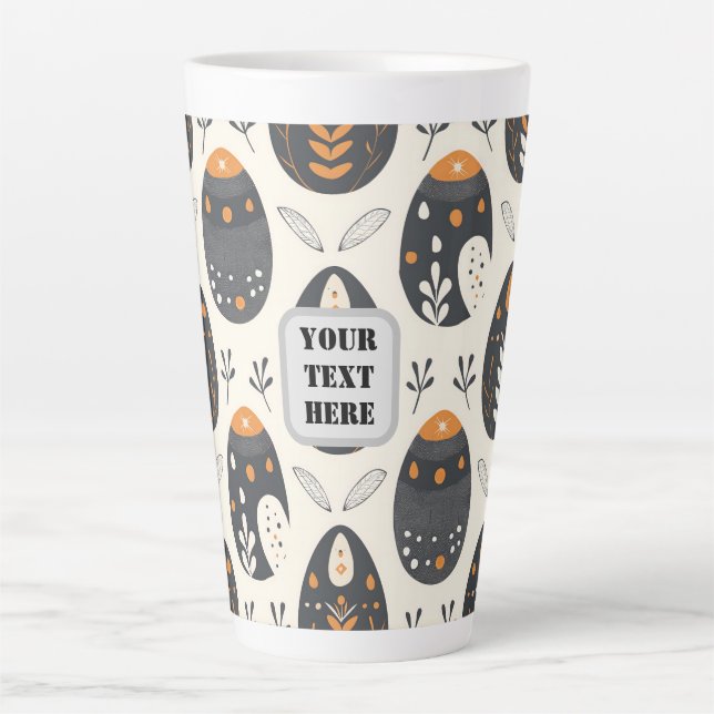 Tasse Latte Scandi Motif No 6 | (Devant)