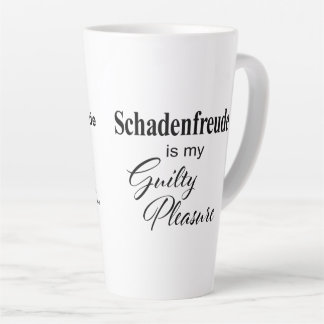 Tasse Latte Schadenfreude* est mon plaisir de culpabilité Latt