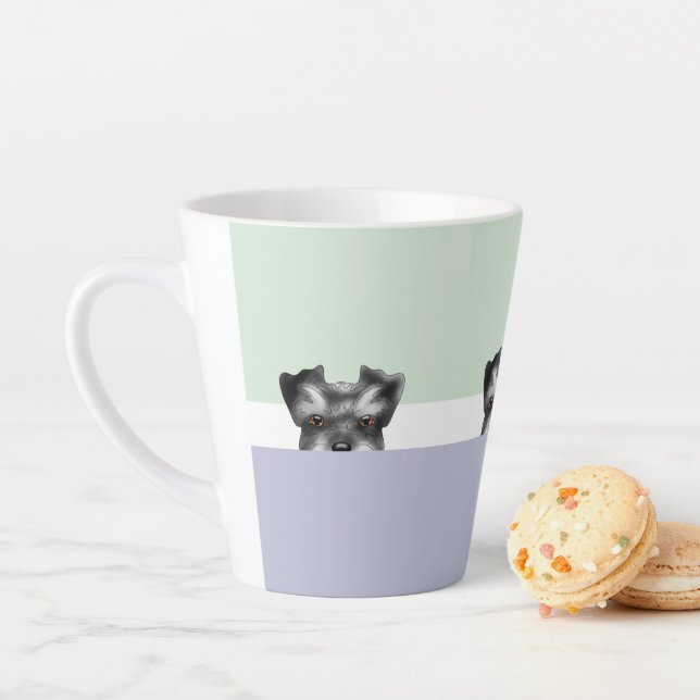 Tasse Latte Schnauzer Chig | (En situation)