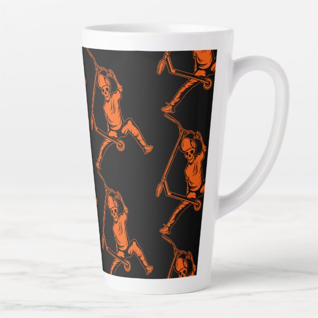 Tasse Latte Scooters de tricks Freestyle (Droite)