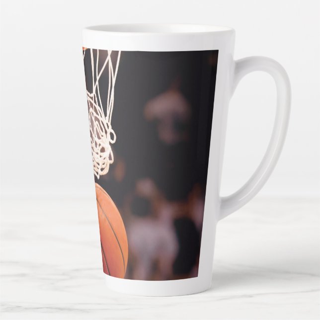Tasse Latte Scoring de basket-ball (Droite)