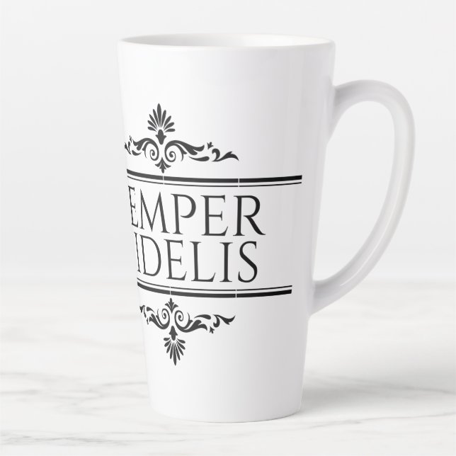 Tasse Latte Semper Fidelis (Droite)