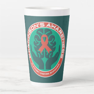 Tasse Latte Sensibilisation à la maladie de Parkinson