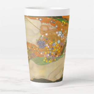 Tasse Latte Serpents d'eau II par Gustav Klimt, Art Nouveau