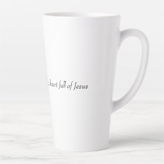 Tasse Latte servir ma famille