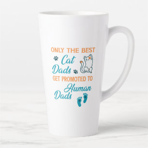 Tasse Latte Seuls Les Meilleurs Dads De Chat Sont Promus Aux D