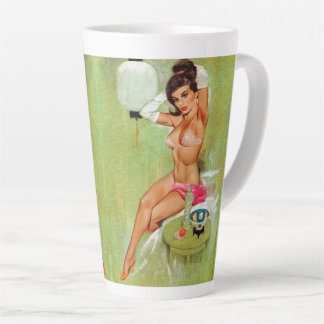 Tasse Latte Sexy Retro Pin up girl