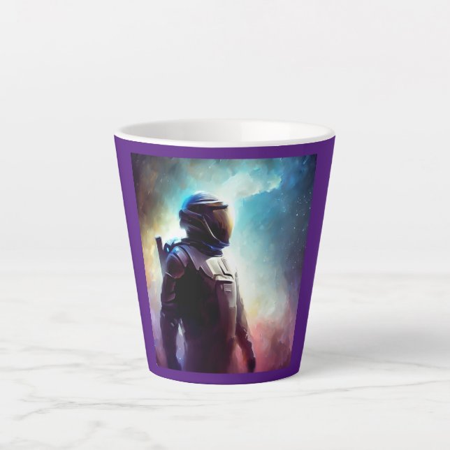 Tasse Latte SF Space Hero 3 (Devant)