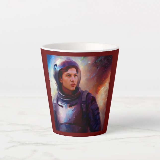 Tasse Latte SF Space Hero 4 (Devant)