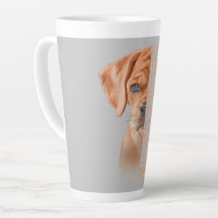 Tasse Latte Si vous ne croyez pas qu'ils ont des âmes Puggle a