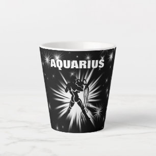 Tasse Latte signe Aquarius