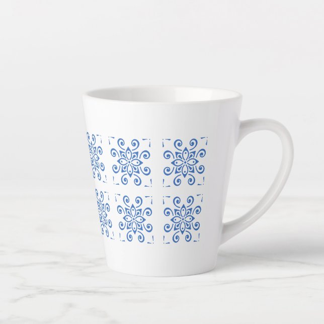 Tasse Latte Simple Azulejo  (Droite)