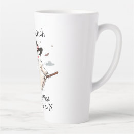 Tasse Latte Simple et élégante Mignonne sorcière première Hall