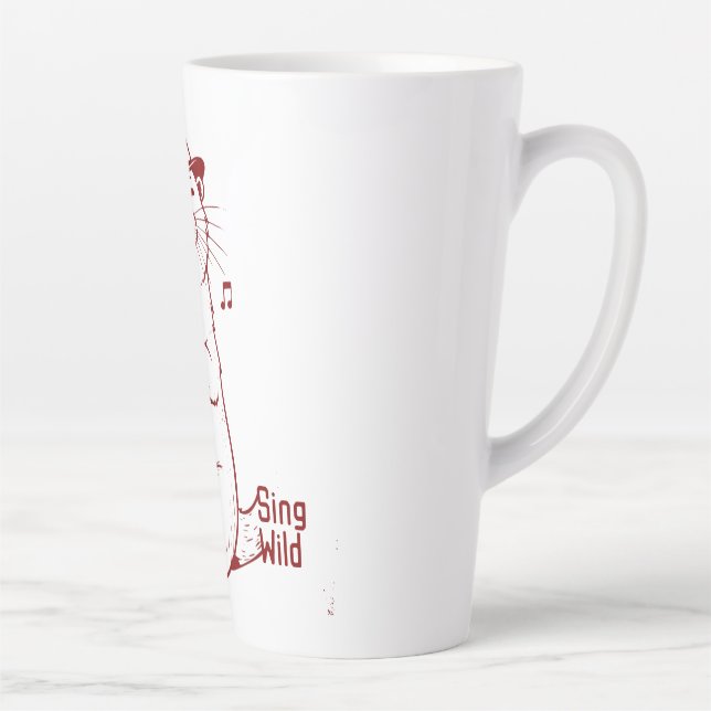 Tasse Latte Sing Wild (Droite)