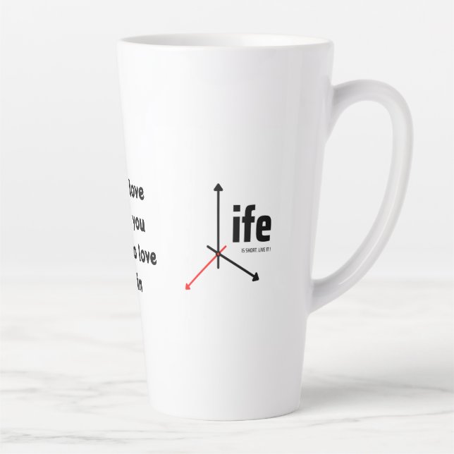 Tasse Latte Sip in Style : Découvrez notre collection unique d (Droite)