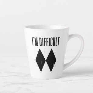 Tasse Latte Ski moderne Je suis difficile Skieurs Gag