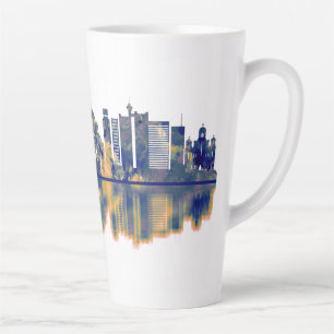 Tasse Latte Skyline de Belgrade