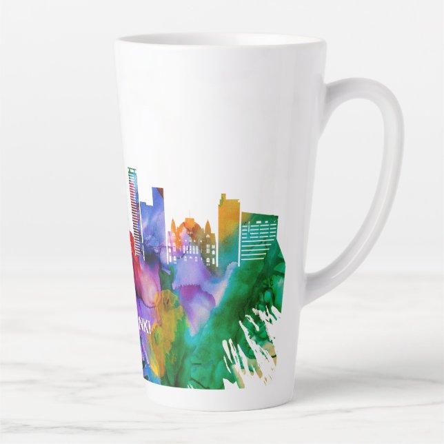 Tasse Latte Skyline Helsinki (Droite)