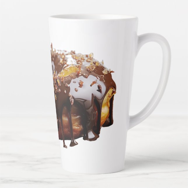 Tasse Latte SlipperyJoe's beignet décadent recouvert d'une épa (Droite)