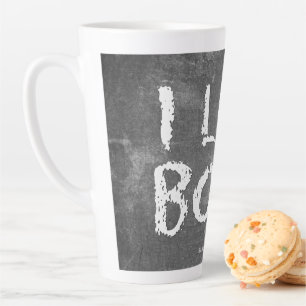 Tasse Latte SlipperyJoe's I Like Boys sale tableau noir
