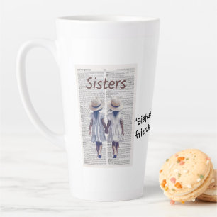 Tasse Latte SOEURS par hasard —