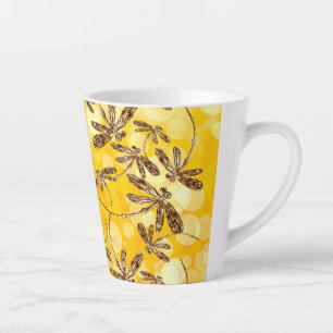 Tasse Latte Soleil de libellule