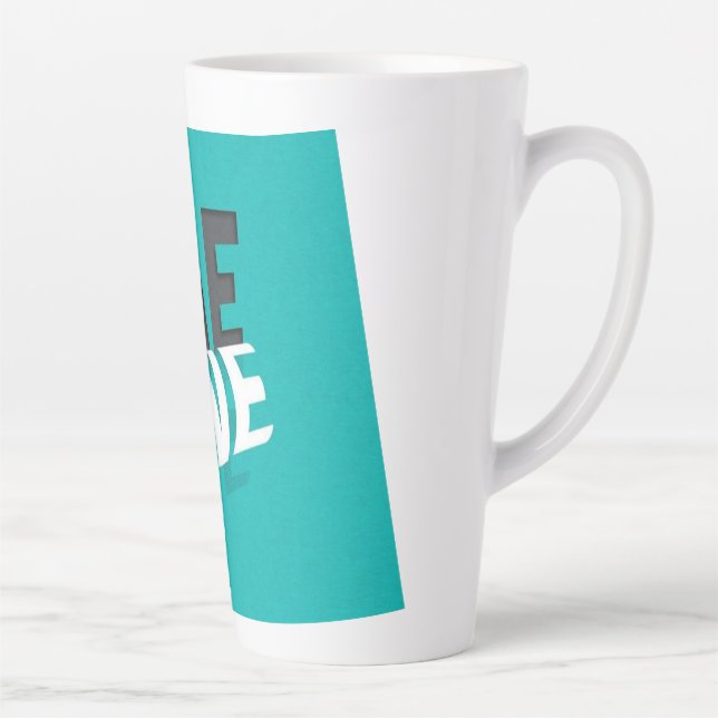 Tasse Latte Someone Becoming Someone Just Someone From Me to S (Droite)