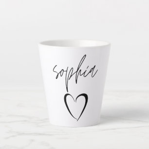 Tasse Latte Sophia nom personnalisé tasse-cadeaux d'anniversai