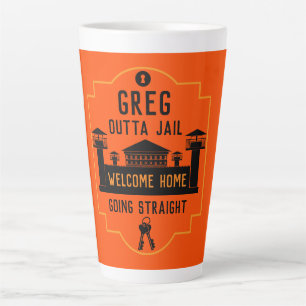 Tasse Latte Sortez De Prison Libération Cadeau