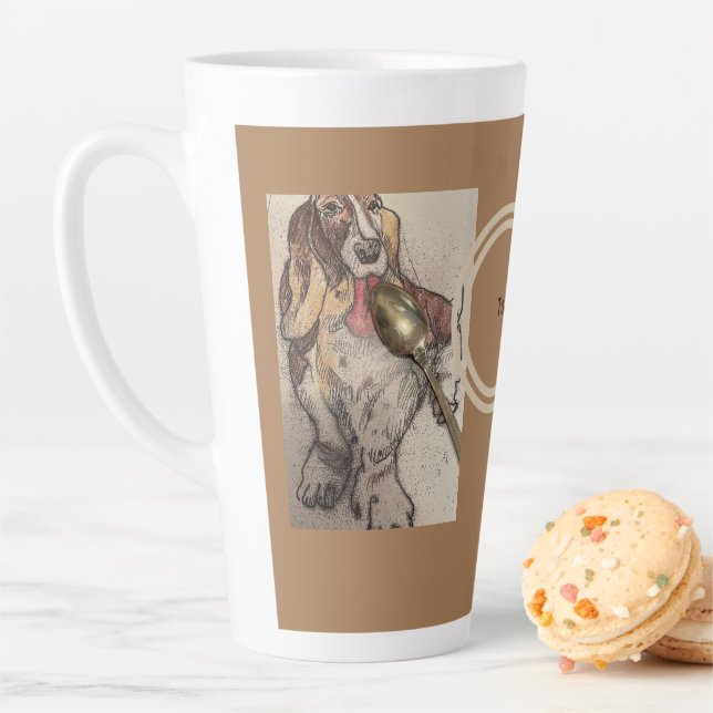 Tasse Latte Sorti La Crème (En situation)