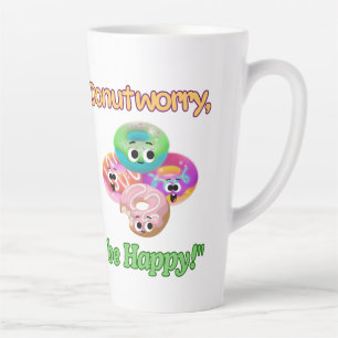 TASSE LATTE SOUCIEZ-VOUS D'ÊTRE HEUREUX