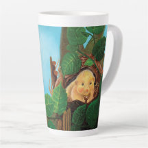 Souris brumeux mangeant de la noisette