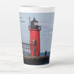 Tasse Latte South Haven South Pierhead Lampe en latte