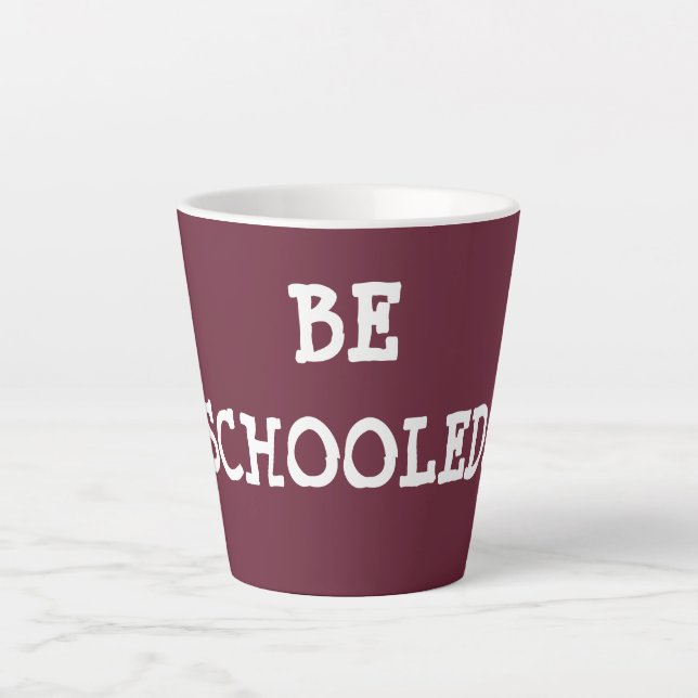 TASSE LATTE SOYEZ ÉCOUTÉ ! (Devant)