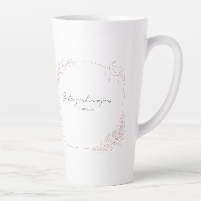 Tasse Latte Soyez fort latte (Droite)
