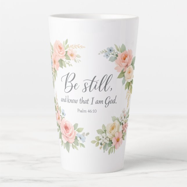 Tasse Latte Soyez tranquilles  (Devant)