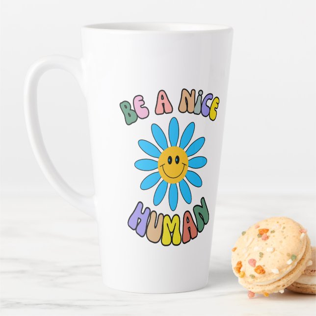 Tasse Latte Soyez Un Homme Rétro Super (En situation)