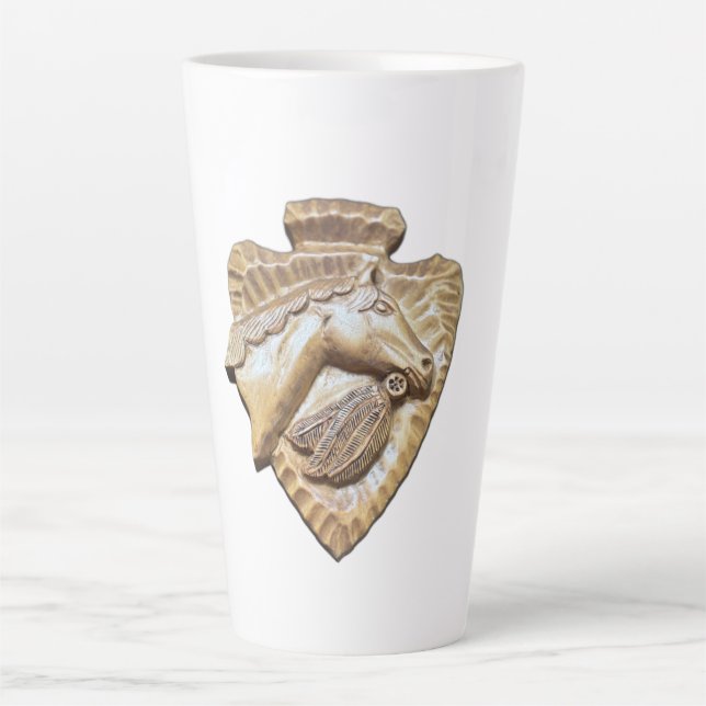 Tasse Latte Spade Horsey  (Devant)