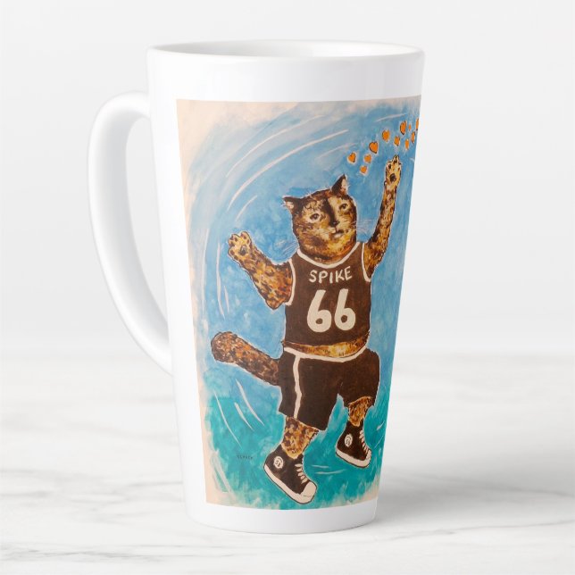 Tasse Latte Spike 66 Amour (Angle gauche)