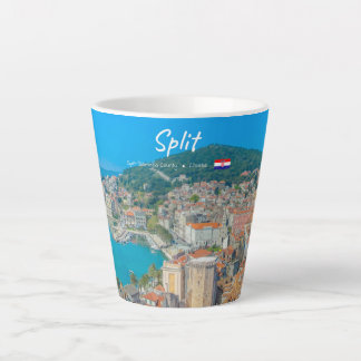 Tasse Latte Split, Croatie - Petite ville côtière