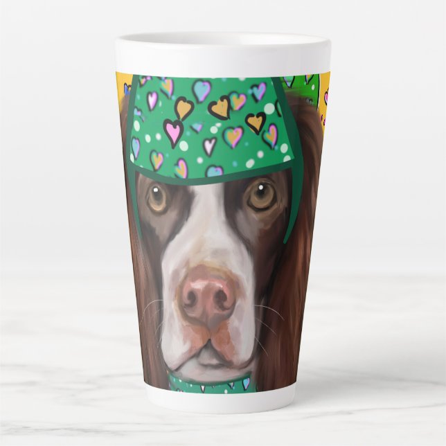 Tasse Latte Springer Spaniel anglais  (Devant)