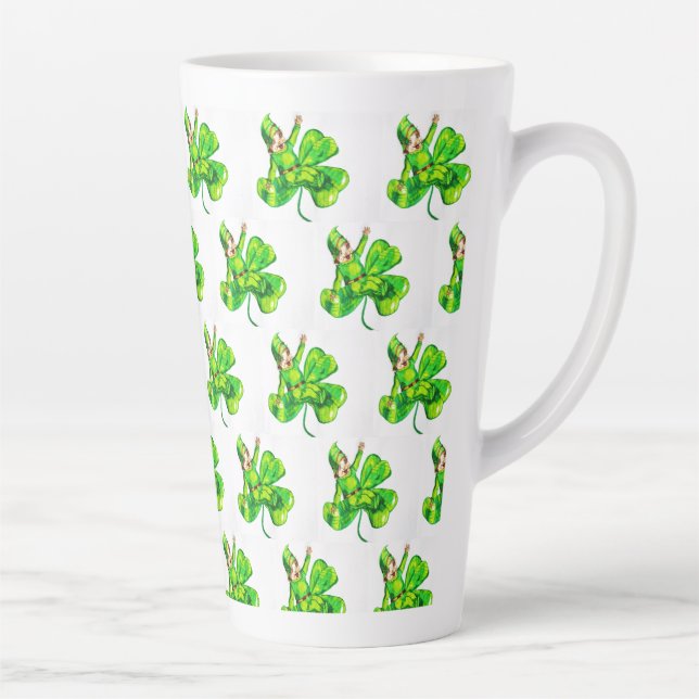 TASSE LATTE   ST. LE BÉBÉ DE PATRICK LEPRECHAUN (Droite)