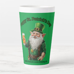 Tasse Latte St. Patrick's Day au lac Havasu, Az.