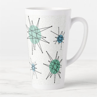 Tasse Latte Starburst franciscain du milieu du siècle 6