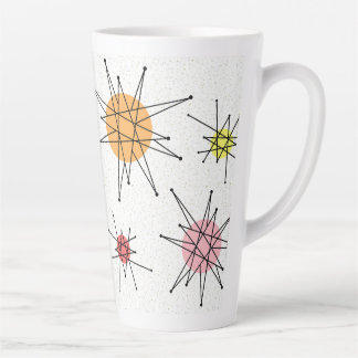 Tasse Latte Starburst franciscain du milieu du siècle 8