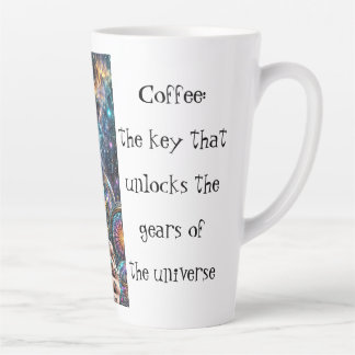 Tasse Latte "Steampunk cosmique