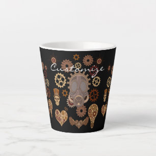 Tasse Latte Steampunk Thème Thunder_Cove