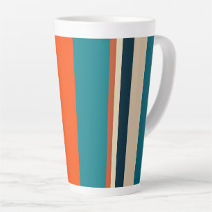 Tasse Latte Stripes du sud-ouest 19